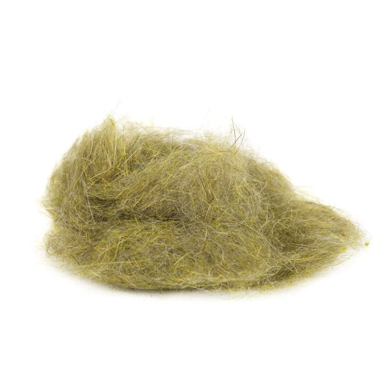 Gray Olive Hare’s Mask Dubbing – muted olive-gray mix offering a realistic, natural look for trout nymph patterns.