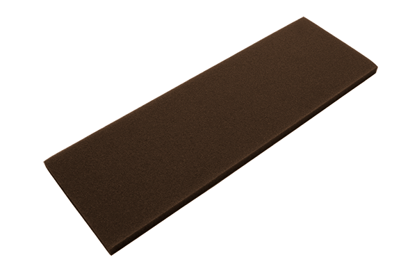Chocolate brown High Rise Foam by MFC – rich, dark foam ideal for realistic beetles, crickets, and terrestrials with a natural silhouette.