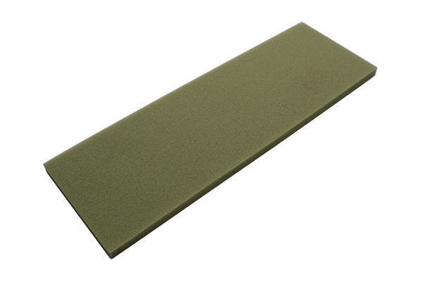 Light olive High Rise Foam by MFC – subtle green foam ideal for matching natural stoneflies, caddis, and hoppers in low-contrast conditions.