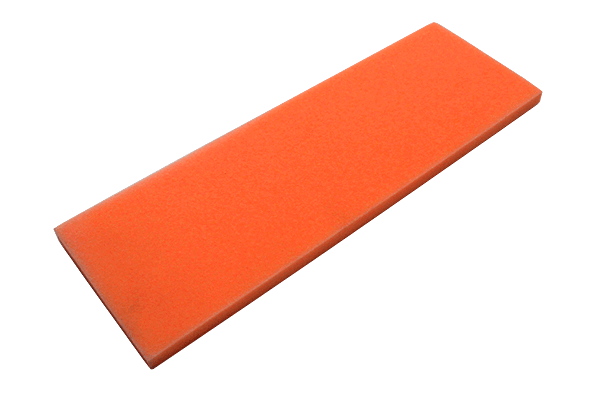 Orange High Rise Foam by MFC – vivid orange foam great for indicator posts, foam-bodied caddis, and attractor flies.