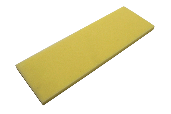 Pale yellow High Rise Foam by MFC – soft, muted yellow foam perfect for realistic dry flies, PMDs, and subtle terrestrial patterns.
