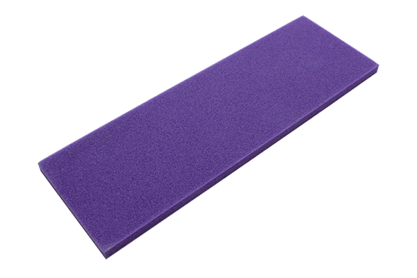 Purple Haze High Rise Foam by MFC – deep lavender foam ideal for high-visibility chubbies, attractor dries, and trout patterns that pop in low light.”