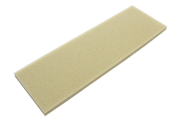 Sand High Rise Foam by MFC – light tan foam perfect for imitating natural terrestrials, hoppers, and stoneflies in clear water conditions.