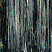 Black Holographic Flashabou – subtle flash with holographic highlights for low-light or silhouette-rich fly patterns.