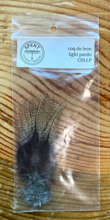 Spent Fly Fishing Coq de Leon CDL feathers for tying dry flies and nymphs