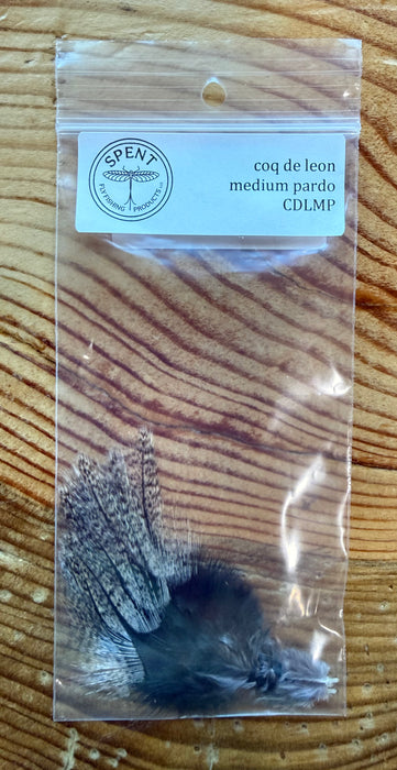 Spent Fly Fishing Coq de Leon CDL feathers for tying dry flies and nymphs
