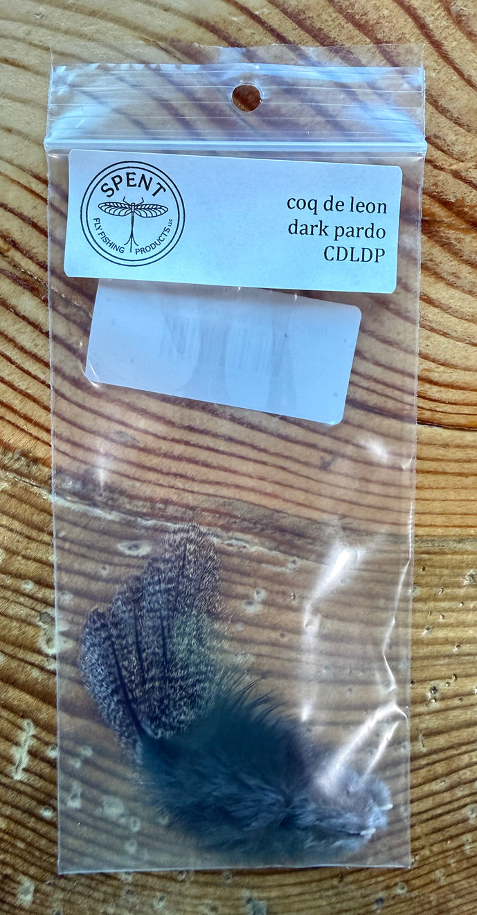 Spent Fly Fishing Coq de Leon CDL feathers for tying dry flies and nymphs