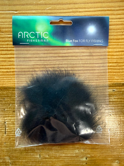 Arctic Fisherman Blue and Shadow Fox Zonker strips for tying steelhead, salmon, and streamer fly patterns.