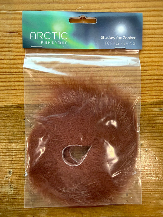 Arctic Fisherman Blue and Shadow Fox Zonker strips for tying steelhead, salmon, and streamer fly patterns.