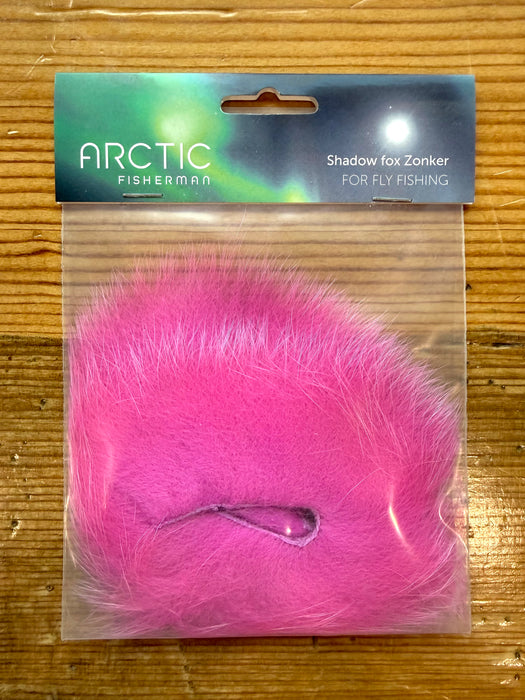 Arctic Fisherman Blue and Shadow Fox Zonker strips for tying steelhead, salmon, and streamer fly patterns.