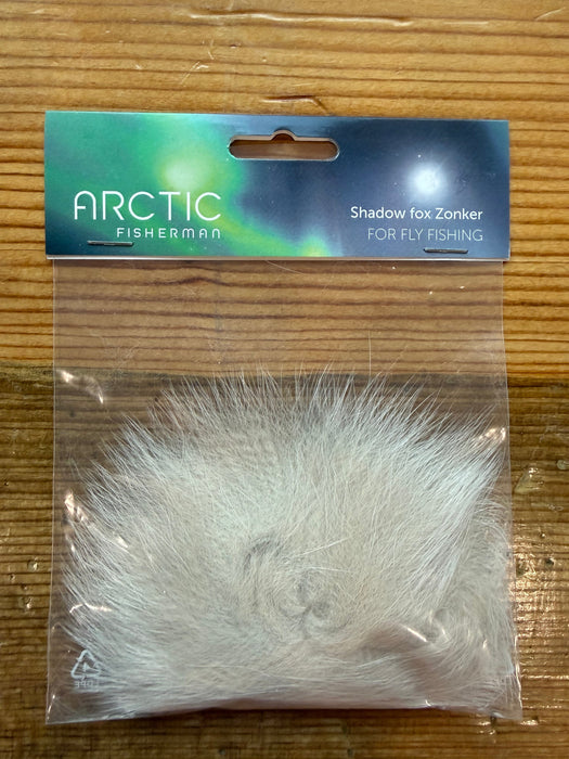 Arctic Fisherman Blue and Shadow Fox Zonker strips for tying steelhead, salmon, and streamer fly patterns.