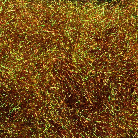 Hareline Ice Dub in Pheasant Tail – reflective synthetic dubbing ideal for adding flash and color to nymphs, emergers, and streamers.