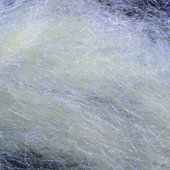 Hareline Ice Dub in UV Pearl – reflective synthetic dubbing ideal for adding flash and color to nymphs, emergers, and streamers.