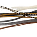 Keough Saddle Value Pack – mixed color feathers offering variety and versatility for fly tyers looking to match different hatches or add flair to streamers.