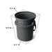 Yeti LoadOut 5-Gallon Bucket