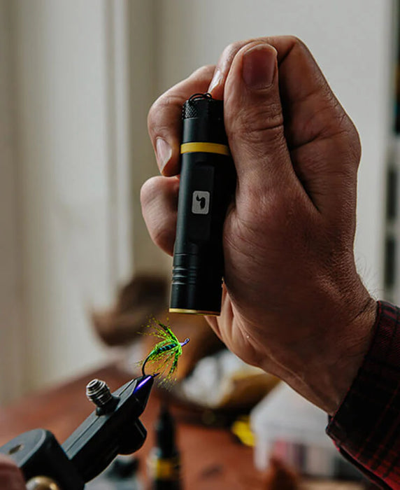 Loon UV Bench Light – powerful, high-output UV curing light designed for bench use in fly tying, ideal for setting UV resins with speed and precision.
