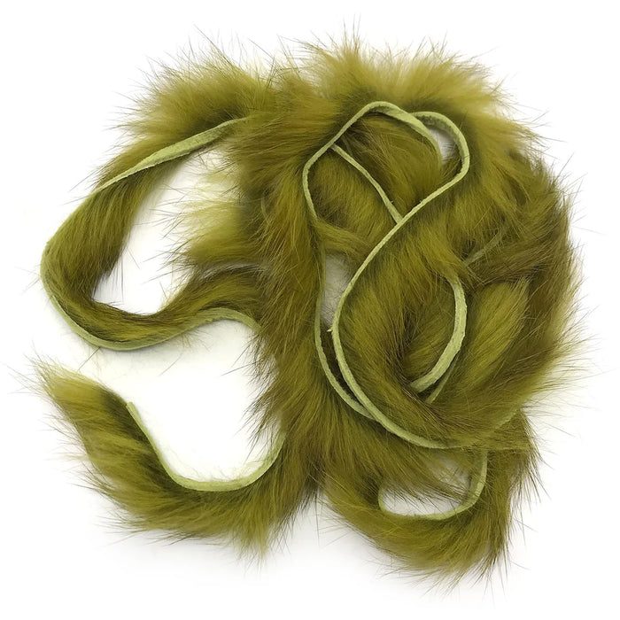 Micro Rabbit Strip in olive variant – slightly mottled olive tones for added realism and depth.