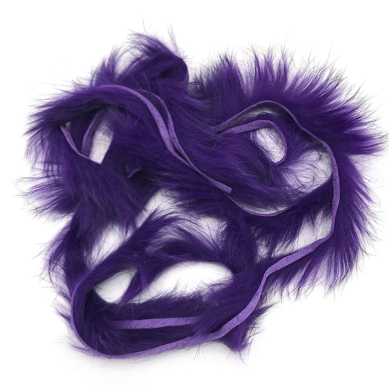 Micro Rabbit Strip in purple – bold and fishy choice for steelhead and attractor patterns.