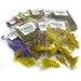 Natural Grizzly Mini Marabou by Hareline – fine, barred marabou feathers that add lifelike movement and contrast to streamers, nymphs, and soft hackle flies.