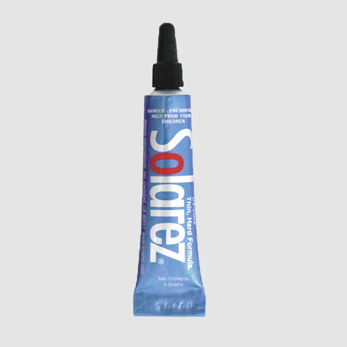 Solarez Bone Dry UV Resin (0.5oz) – clear, fast-curing fly tying resin for building heads, coatings, and small fly bodies with a glass-like finish.