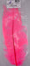 Fluorescent hot pink ostrich plume by Nature’s Spirit – high-vis UV fibers for eye-catching intruders, egg-sucking leeches, and salmon flies.