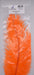 Orange ostrich plume by Nature’s Spirit – vibrant orange fibers great for steelhead intruders, egg patterns, and composite loops.