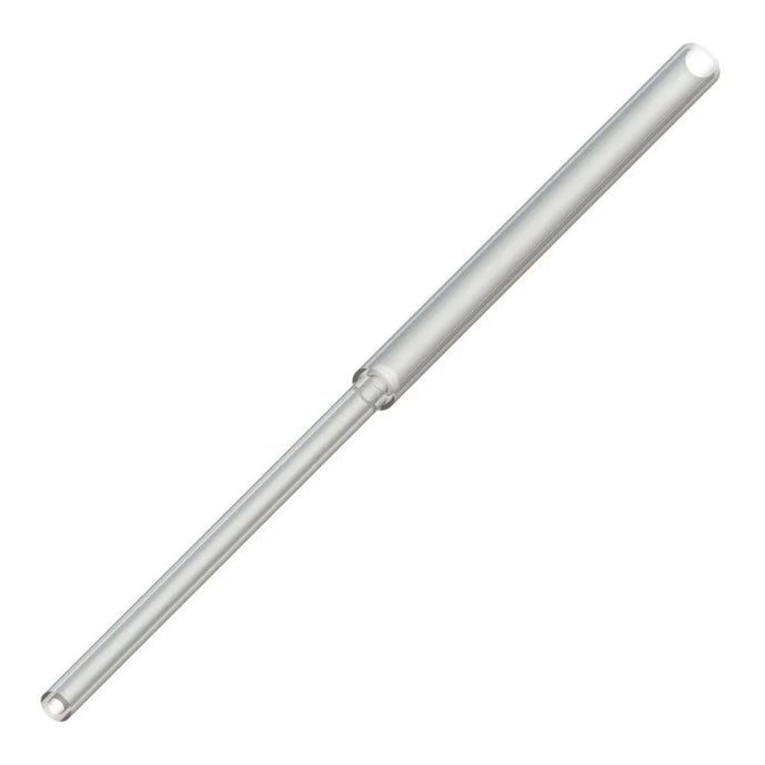 Large clear Pro Sportfisher FlexiTube, versatile for layering over tinsel bodies or building transparent fly bases.