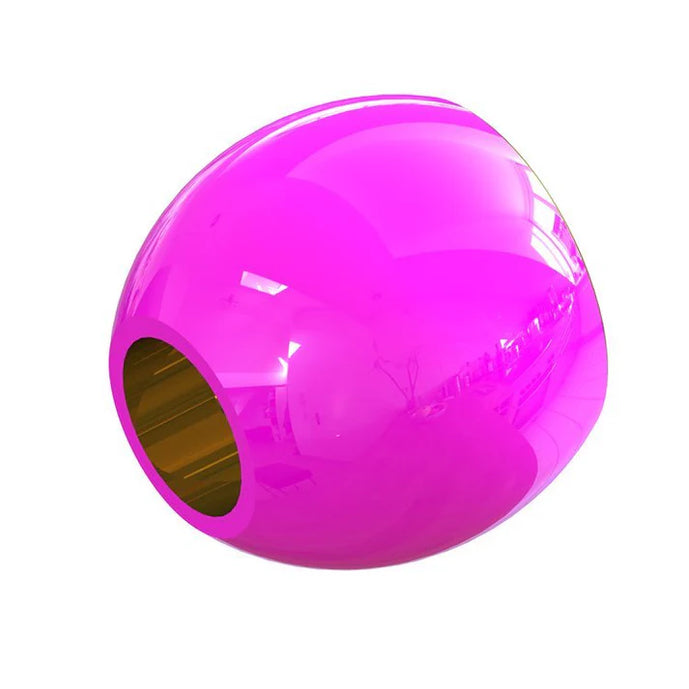 Pro Sportfisher Flexibeads in bright pink – vibrant, flexible beads in small and medium sizes, ideal for attracting steelhead and salmon.