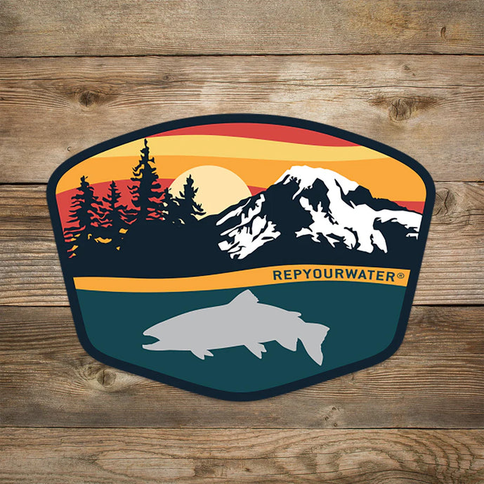 Rep Your Water "Last Light" Sticker