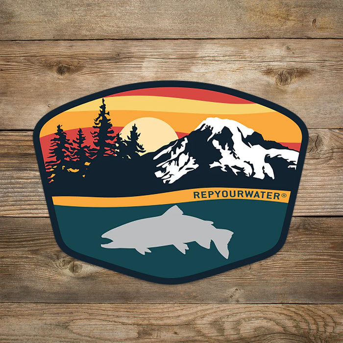 Rep Your Water "Last Light" Sticker