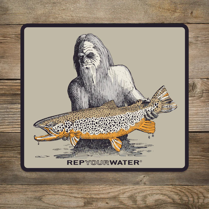 Rep Your Water "Hero Squatch" Sticker