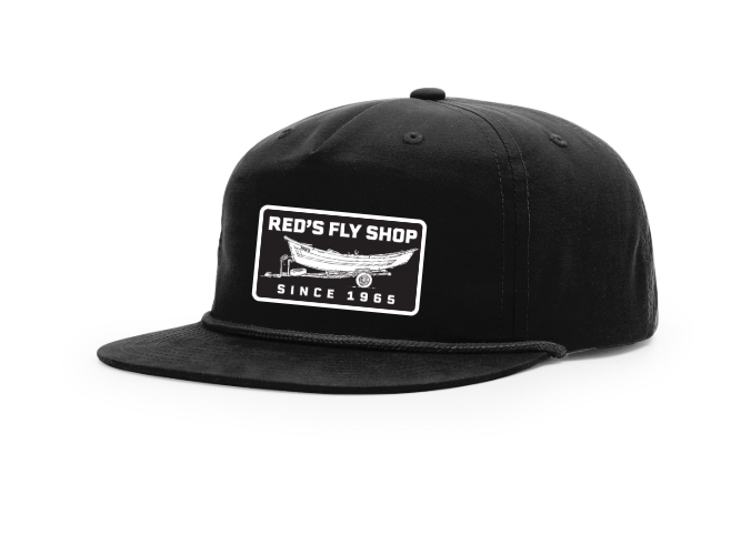 Red's Drift Boat Patch Trucker Hat