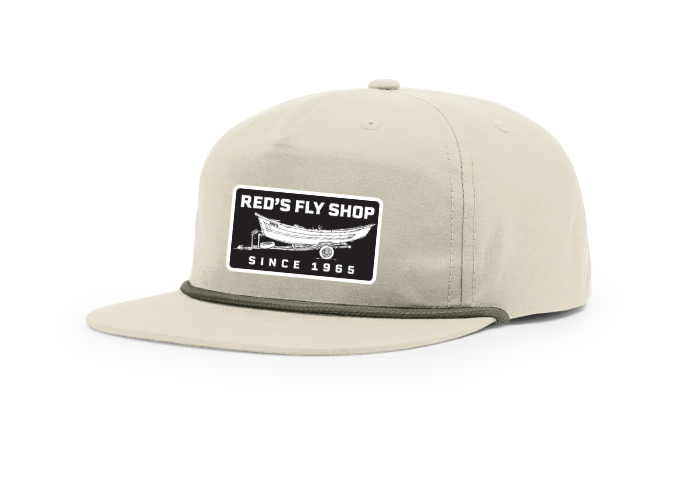 Red's Drift Boat Patch Trucker Hat