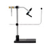 Renzetti Traveler 2000 Series fly tying vise with pedestal base – true rotary vise with cam jaws and bent shaft design, built for portability and reliable hook holding across a range of fly sizes.