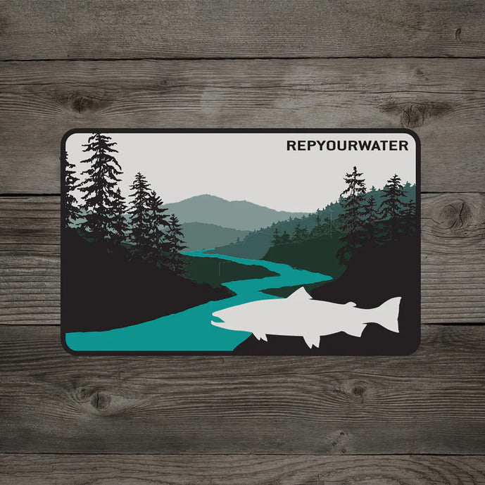 Rep Your Water "Steelhead Country" Sticker