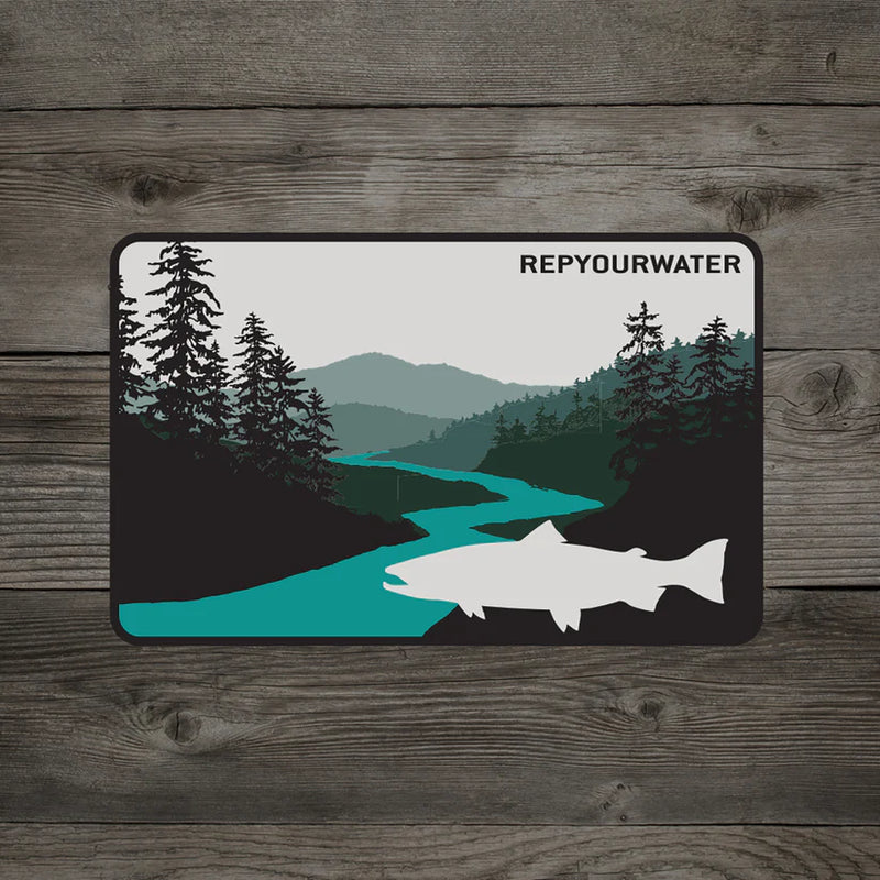 Rep Your Water "Steelhead Country" Sticker