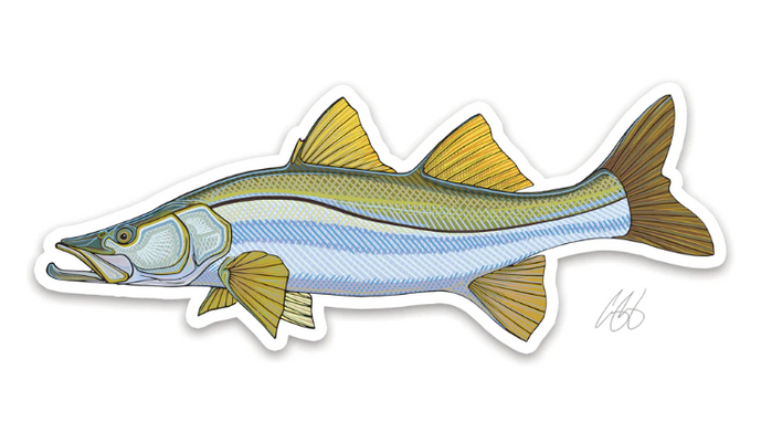 Casey Underwood Snook Decal