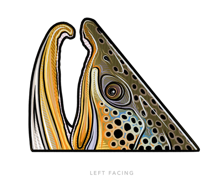 Casey Underwood Brown Rise Decal