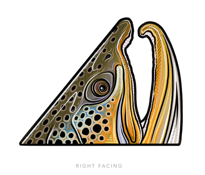 Casey Underwood Brown Rise Decal