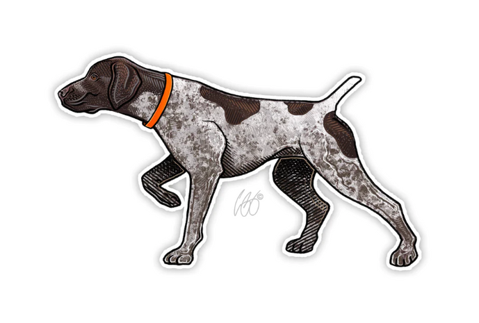 Casey Underwood German Shorthaired Pointer Decal