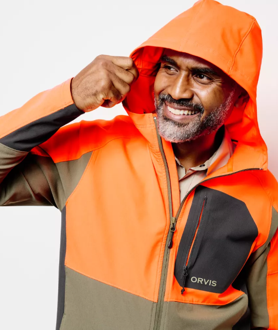 Orvis Pro LT Softshell Hoodie Red s Fly Shop