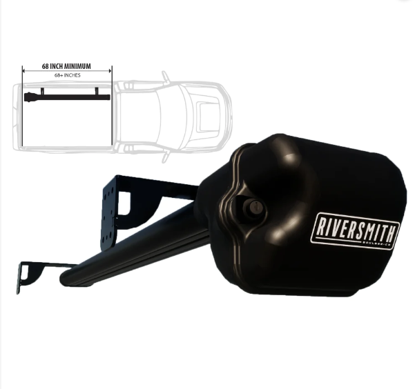 Riversmith ShortCut River Quiver with Truck Bed Mount