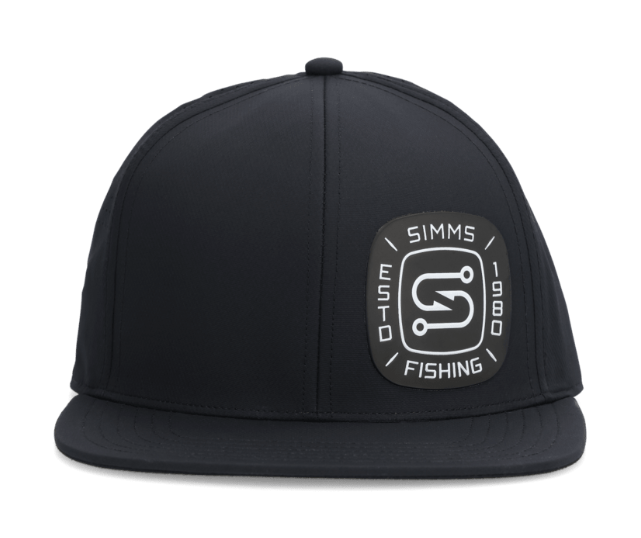 Simms Flatbill Cap Black / One Size