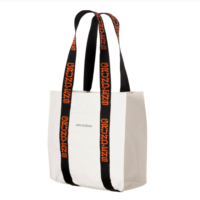 Grundens Shoreman Tote Bag — Red