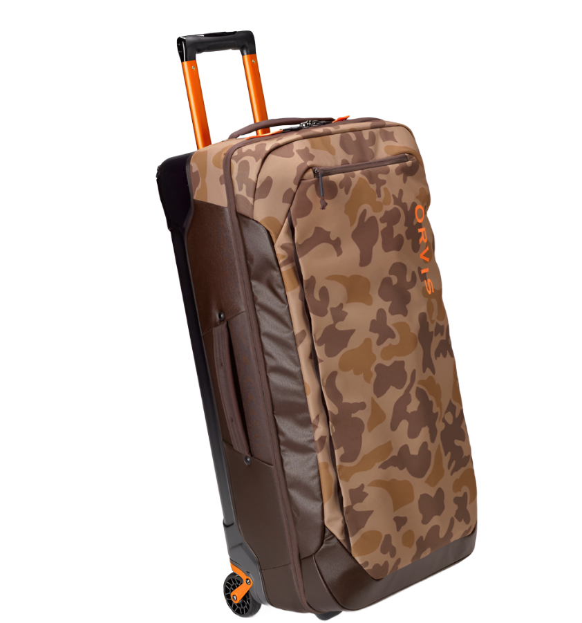 Orvis Trekkage LT Adventure 80L Checked Roller Bag — Red's Fly Shop