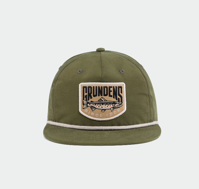 Grunden's Trout Patch Rope Trucker