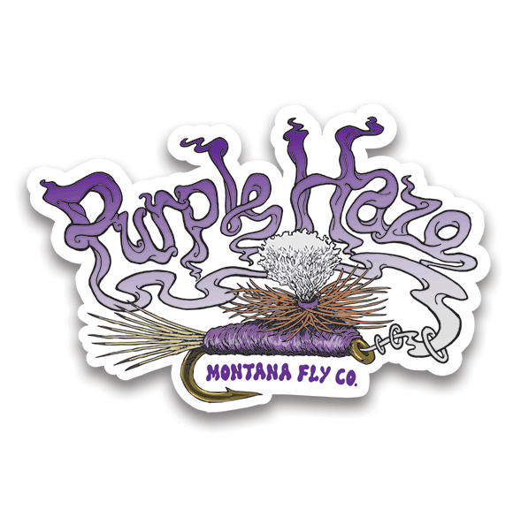 MFC Signature Sticker - Purple Haze Sticker (4in. X 2.5in MFC Signature Sticker - Purple Haze Sticker (4in. X 2.5in