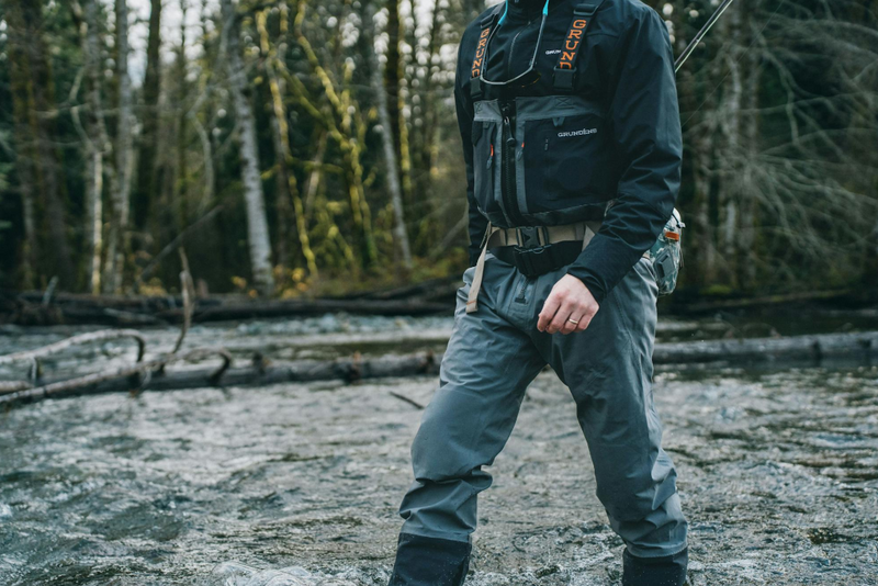 Grundens Men's Vector Zip Stockingfoot Wader