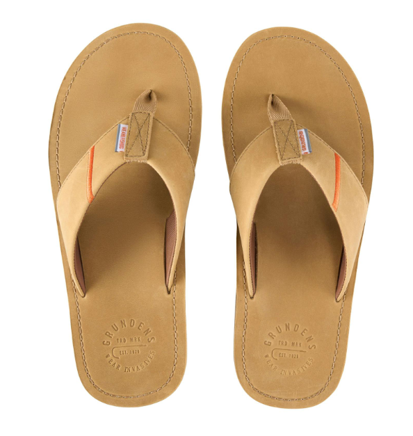 Grundens Mudflats Leather Sandal