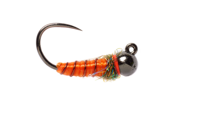 Flagler's October Caddis Jig Barbless By Fulling Mill